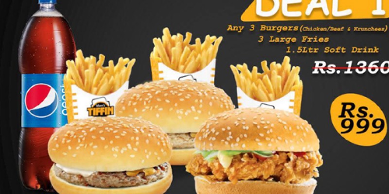 1 For Rs.999/- Mom's TIFFIN Hat-Trick Deal 4 