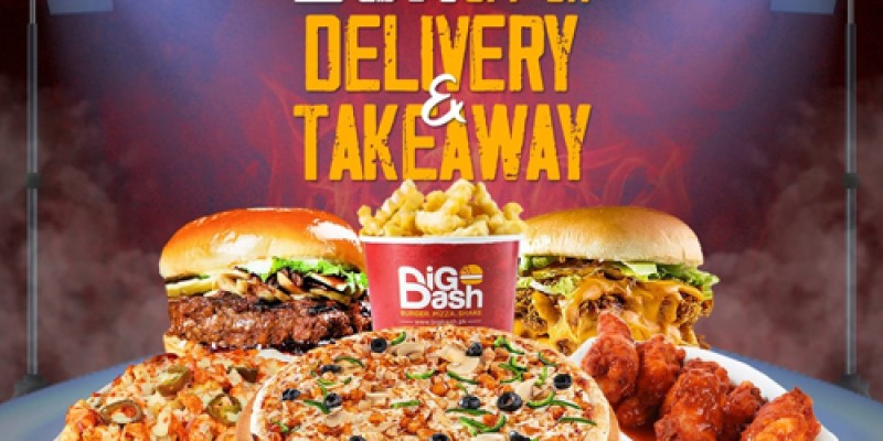 Get 25% Discount at Big Bash on delivery and takeaway 4 