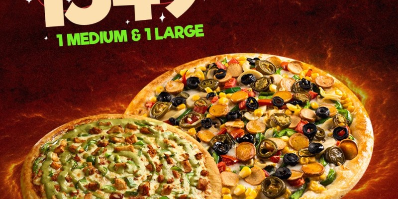Value Deal 5 at Papi's Pizza For Rs.2199/- 4 