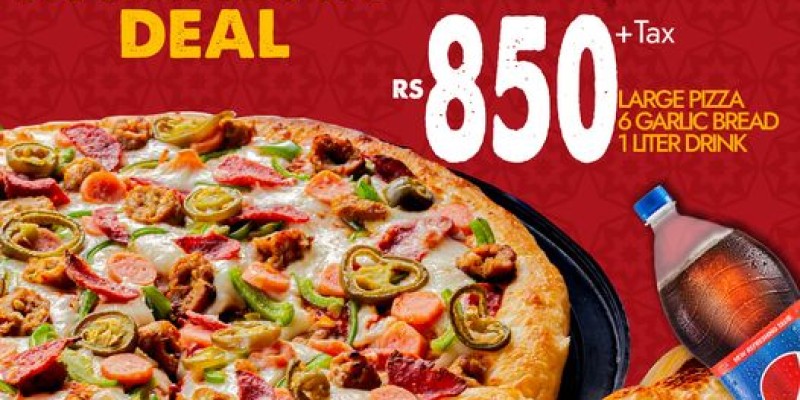 Pizzanos Ramadan Eat Deal For Rs.899/- 4 