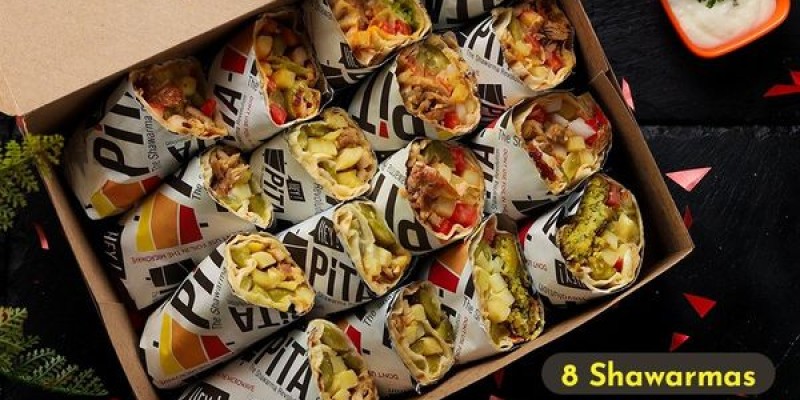 PITA - The Shawarma Revolution! Feast Deal for 6 Rs. 1599/- 4 
