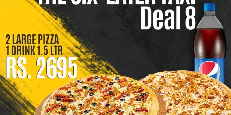 Yellow Taxi Pizza Co. Special Taxi Deals starting Rs.495/- 4 