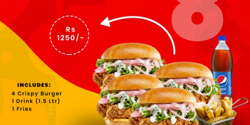 4 Club  Delicious Deal 1 For Rs.400/- 4 