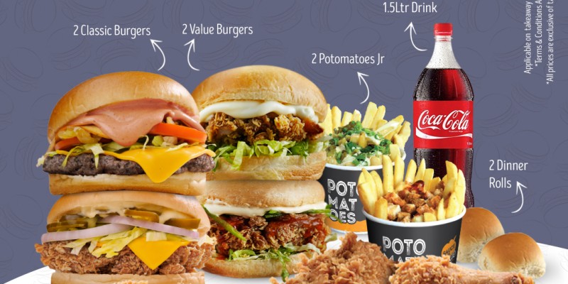 The Sauce Burger Cafe Deal 1 For Rs.590+Tax 4 