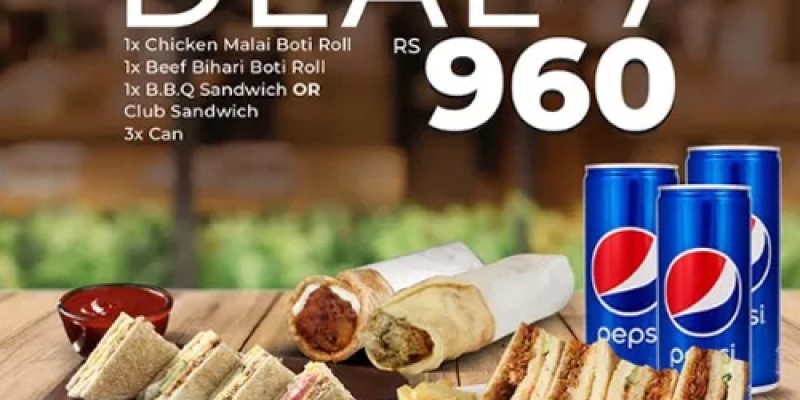 Karachi Foods Summer Deal 1 For Rs.430/- 4 