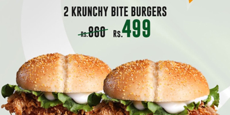 Krispy2GO Asal Azadi Deal For Rs.499/- 4 