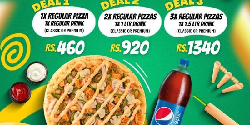 Pizza 363 Match Deal 1 For Rs.460 4 
