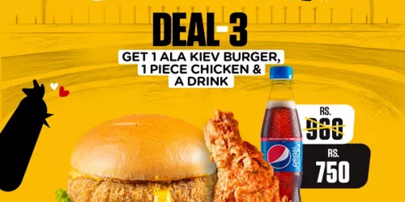 Clucky's! Crunchy Cricket Deal 1 For Rs.450 4 