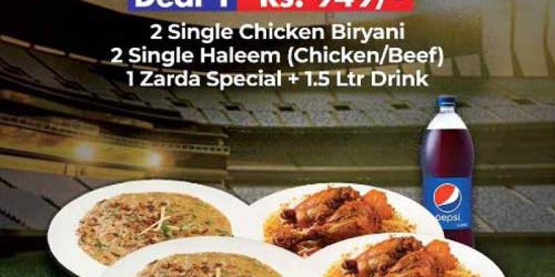 Karachi Haleem  World Cup Deal 1 For Rs.949 4 