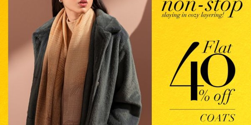 Nishat Linen Winter Sale Flat 40% Off 4 