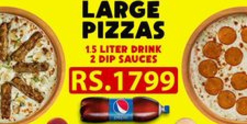 Day Night Pizza Offer 5 Large Pizza In Just Rs.2899 4 