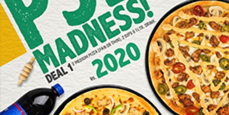 Caesar's Pizza PSL Madness Deal 1 For Rs.2020 4 