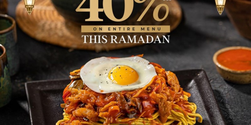 BAM-BOU 40% off on Entire Menu 4 