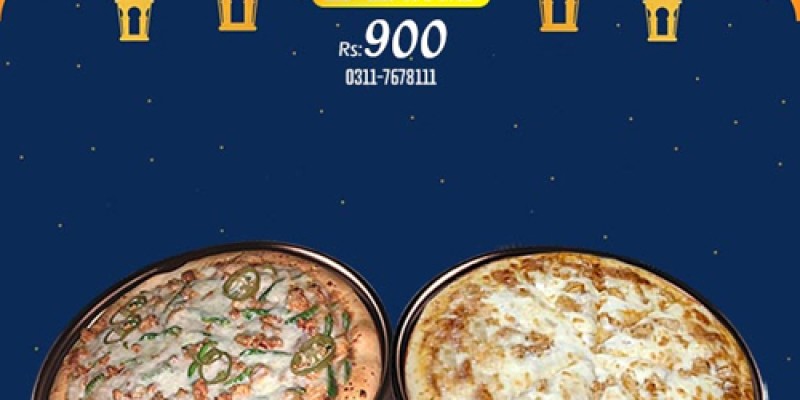 Karachi Pizza Iftar Deal 1 For Rs.900 4 