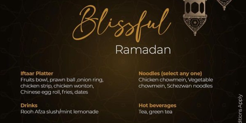 Su Jing - Chinese & Beyond Blissful Ramadan Platter For Rs.1495 4 