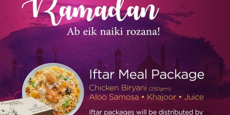 Swadish 30% off on Ifftar Dinner 4 