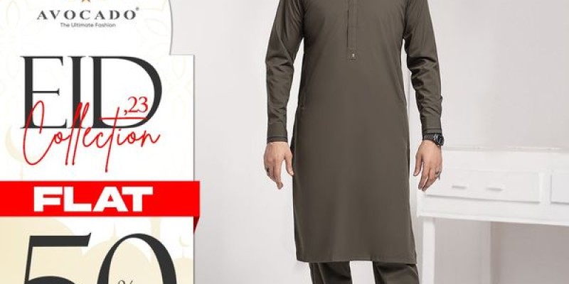Avocado Men Clothing Eid Sale Flat 50% Off 4 