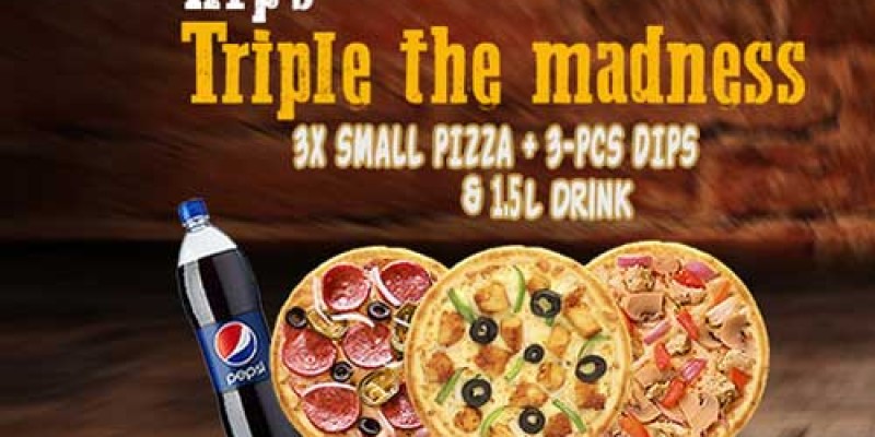 The New York Pizza Triple The Madness Deal 1 For Rs.1399 4 