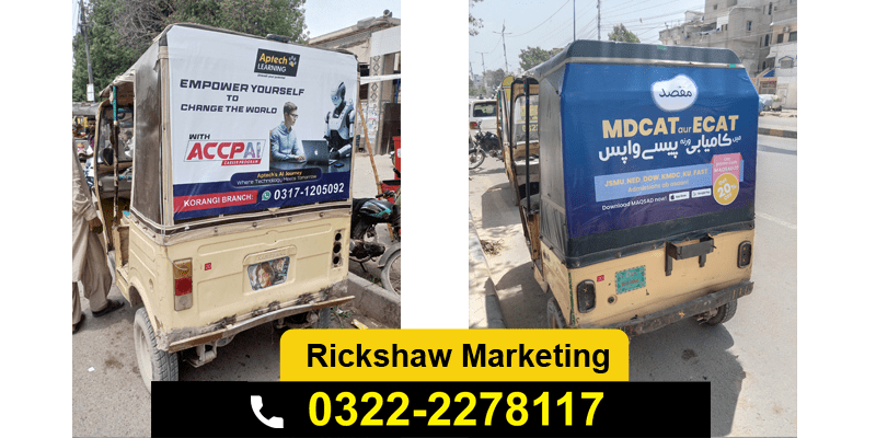Rickshaw Advertising | Rickshaw Marketing Karachi image 4