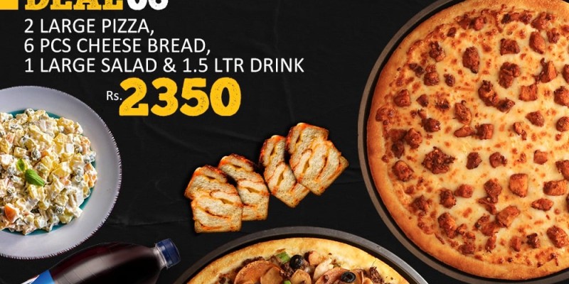 Pizza Crust Regular Deal 6 For Rs.2350/- 5 