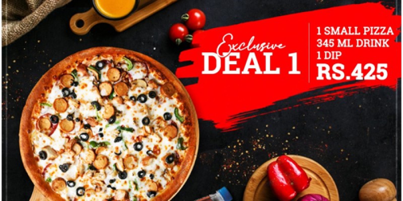 Kababjees Pizza Exclusive Deal 1 For Rs.425 5 