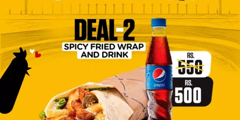 Clucky's! Crunchy Cricket Deal 1 For Rs.450 5 