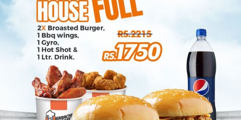 Karachi Broast! Cricket Mania - Upto 25% Discounted Deals 5 