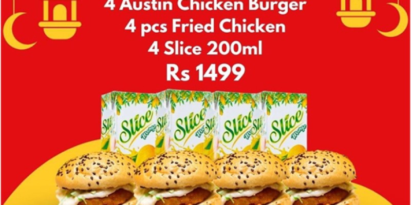 Texas Burgers Ramadan Special 01 For Rs.1499 5 