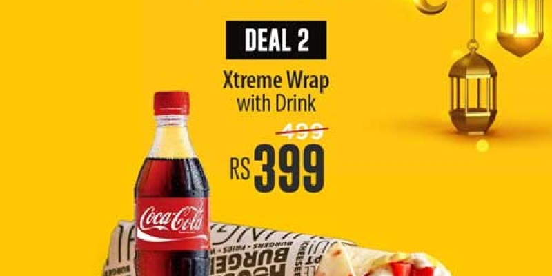 HOB - House Of Burgers Ramadan Deal 1 For Rs.529 5 