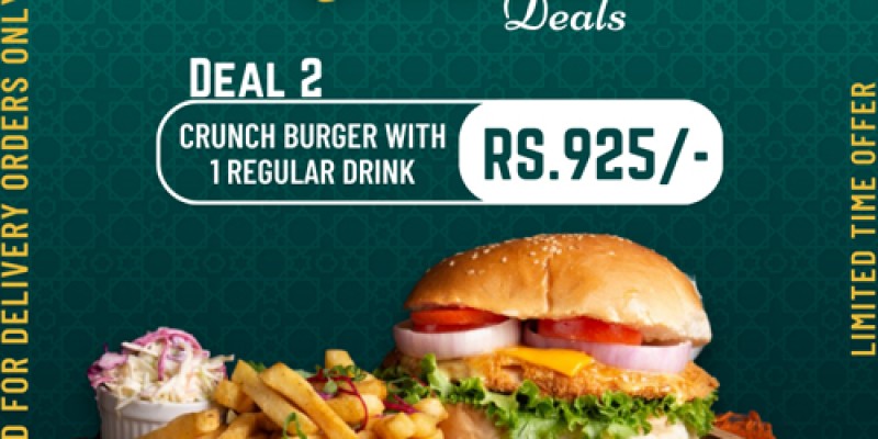 Sizzlerz Cafe & Grill Ramadan Deal 1 For Rs.925 5 