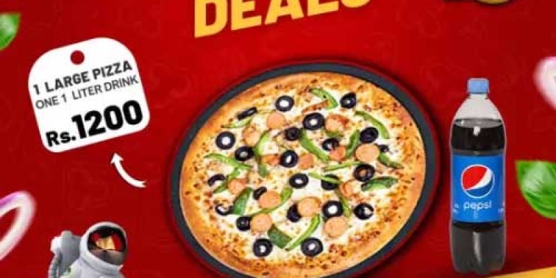 Pizza May Deal 1 For Rs.430 5 