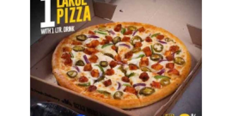 Pizza Nation Extra Value Deal 3 For Rs.1799/- 5 