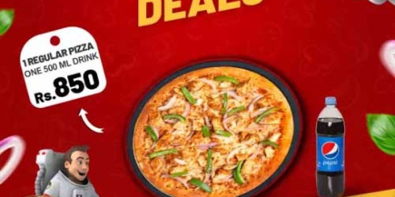 Pizza May Deal 1 For Rs.430 6 