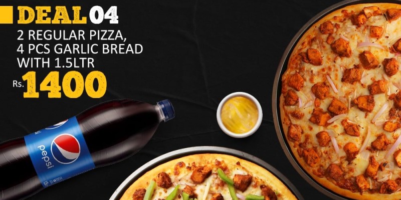 Pizza Crust Regular Deal 6 For Rs.2350/- 7 
