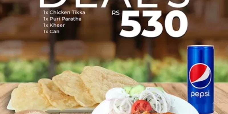 Karachi Foods Summer Deal 1 For Rs.430/- 8 