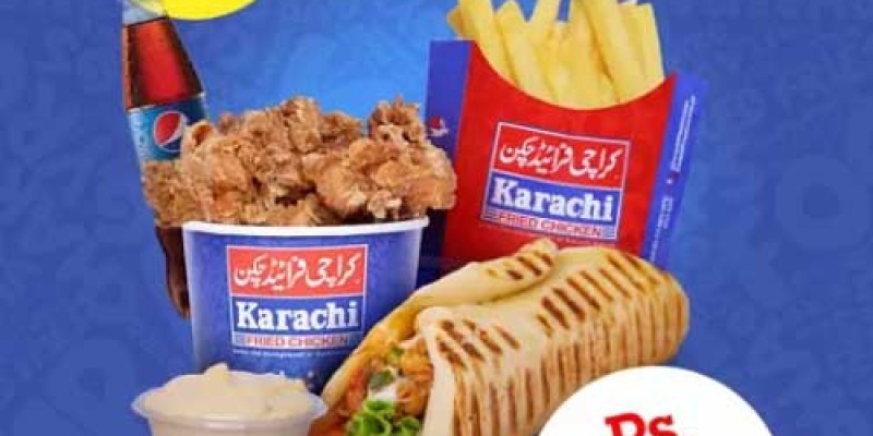 Karachi Fried House Tasty Deal 1 For Rs.349 8 