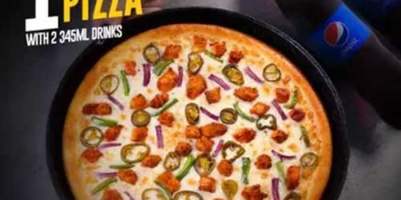 Pizza Nation Extra Value Deal 3 For Rs.1799/- 8 