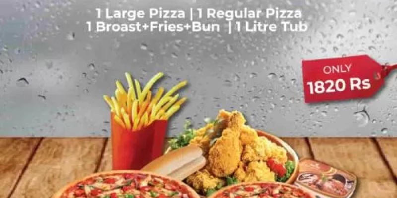 Pizza Spice Rainy Deal 1 For Rs.750 12 