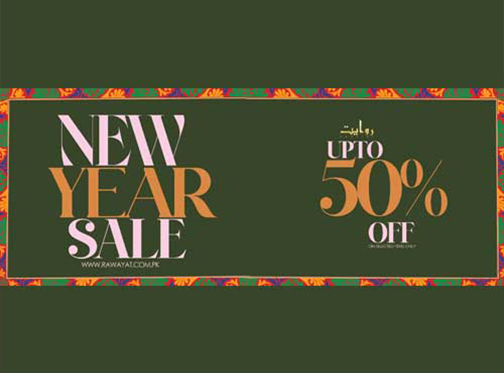 Rawayat Jewellery New Year Sale Upto 50% Off