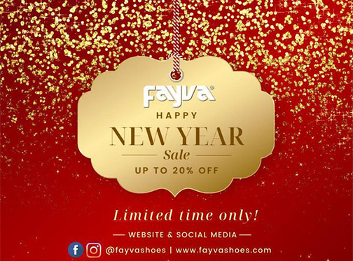 Fayva New Year Sale Upto 20% Off