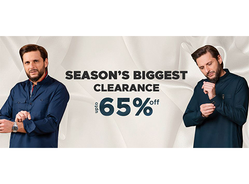 Shahid Afridi Store Season's Biggest Clearance Sale Upto 65% Off