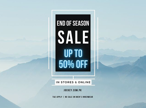 Jockey End Of Season Sale Upto 50% Off