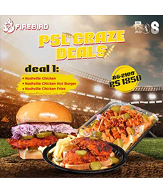 Firebird  PSL Craze Deal 1 For Rs.1850