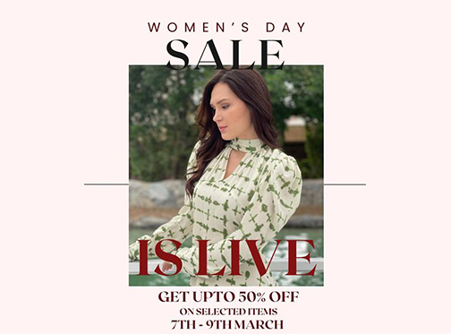 Sowears Women's Day Sale Get Upto 50% Off