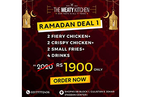 The Meaty Kitchen Ramadan Deal 1 For Rs.1900