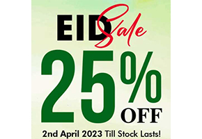 The Herbal Valley Eid Sale 25% off