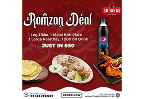 Choakas Food Ramazan Deal For Rs.850
