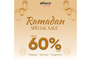 Allure Beauty Ramadan special Sale Upto 60% Off