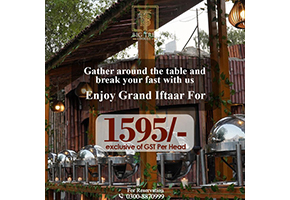 Big Tree House Grand Iftar For Rs.1595