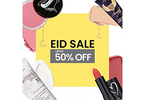 Luscious Cosmetics Eid Discount UP TO 50% off on Everything